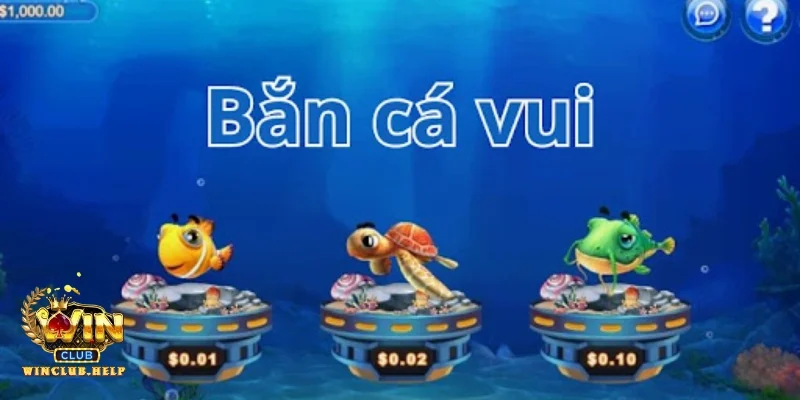 Bắn cá vui - Tựa game giải trí thú vị cho mọi lứa tuổi